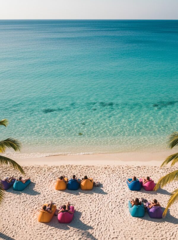 Tropical vibes on Hula Hula island