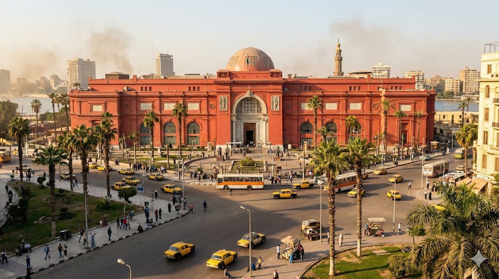 The Egyptian Museum in Tahrir Square