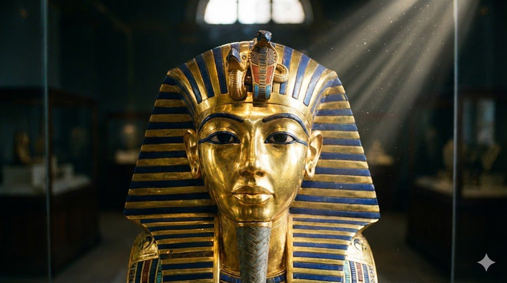 Tutankhamun treasures at the Egyptian Museum